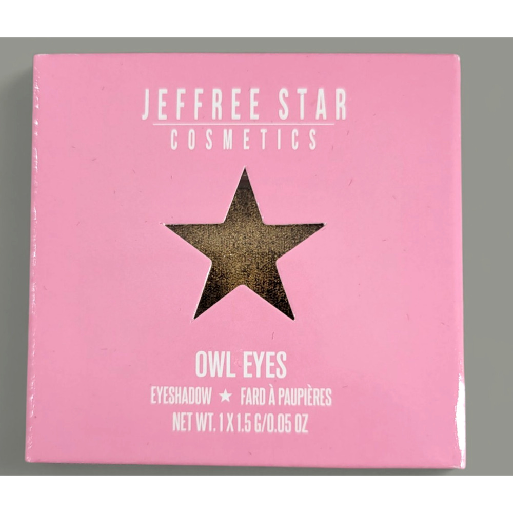 Jeffree‎ Star Cosmetics Eyeshadow Owl Eyes Gold Shimmer Single 1.5g 0.05oz Vegan